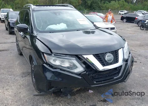 2019 Nissan Rogue Sl z USA, uszkodzony, nr VIN 5N1AT2MTXKC727848